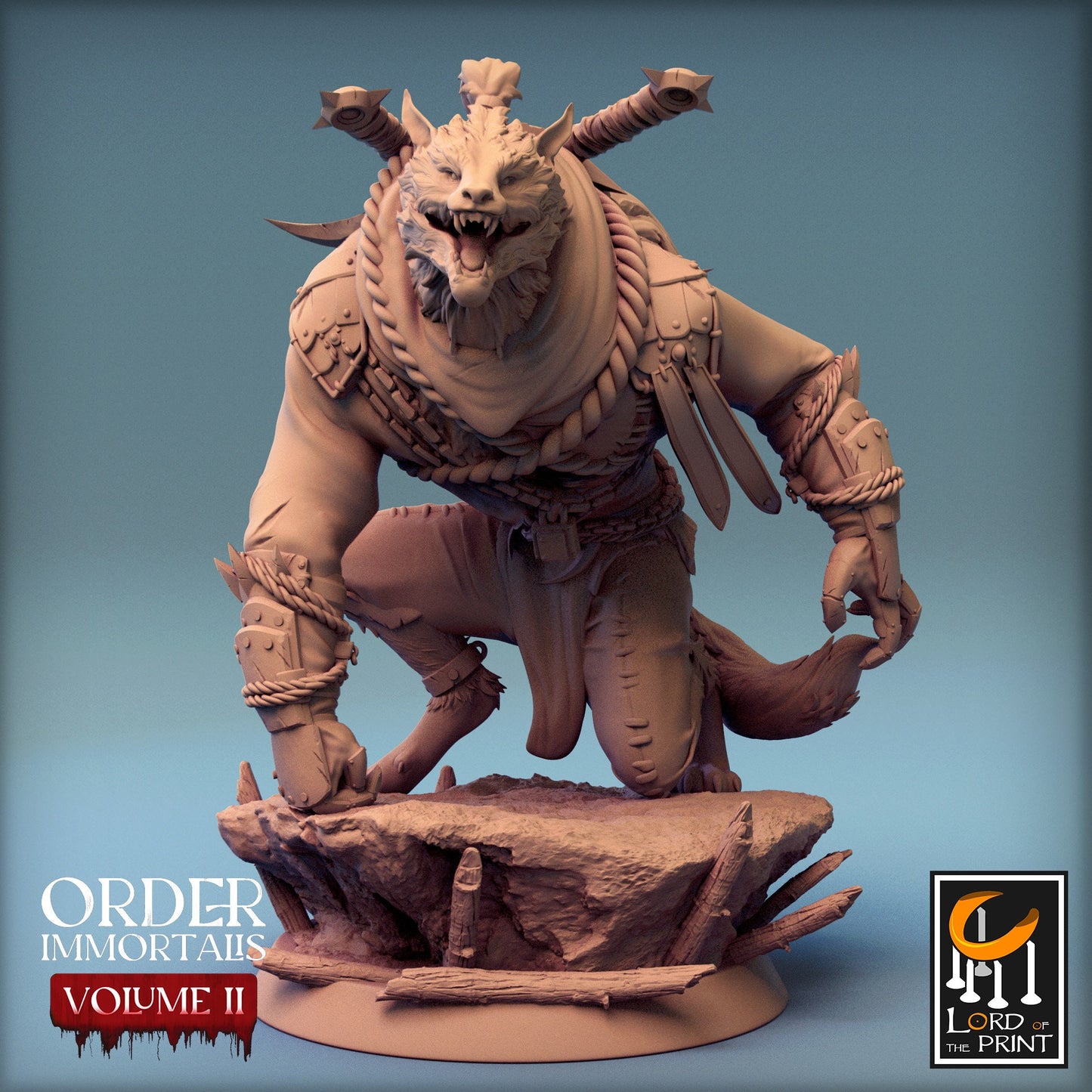 Werewolf Soldiers Pack 1 Vol.2 | Aussie 3D Printed Miniatures and Terrain