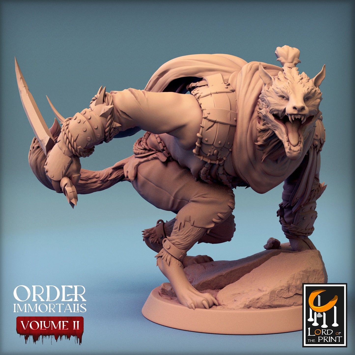 Werewolf Soldiers Pack 1 Vol.2 | Aussie 3D Printed Miniatures and Terrain