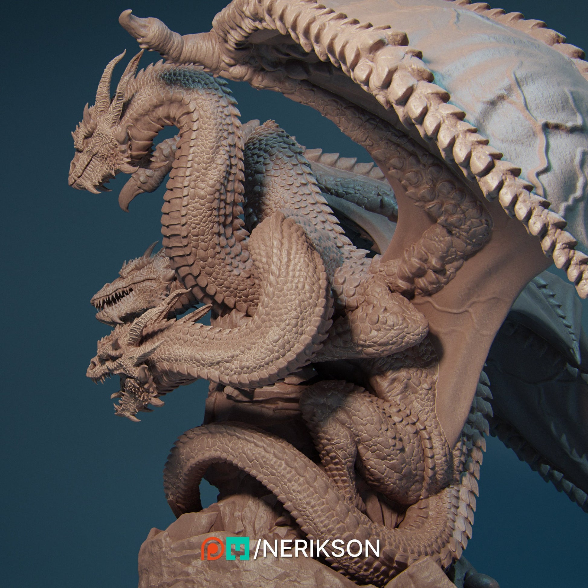 Smei, Elder Dragon | Aussie 3D Printed Miniatures and Terrain