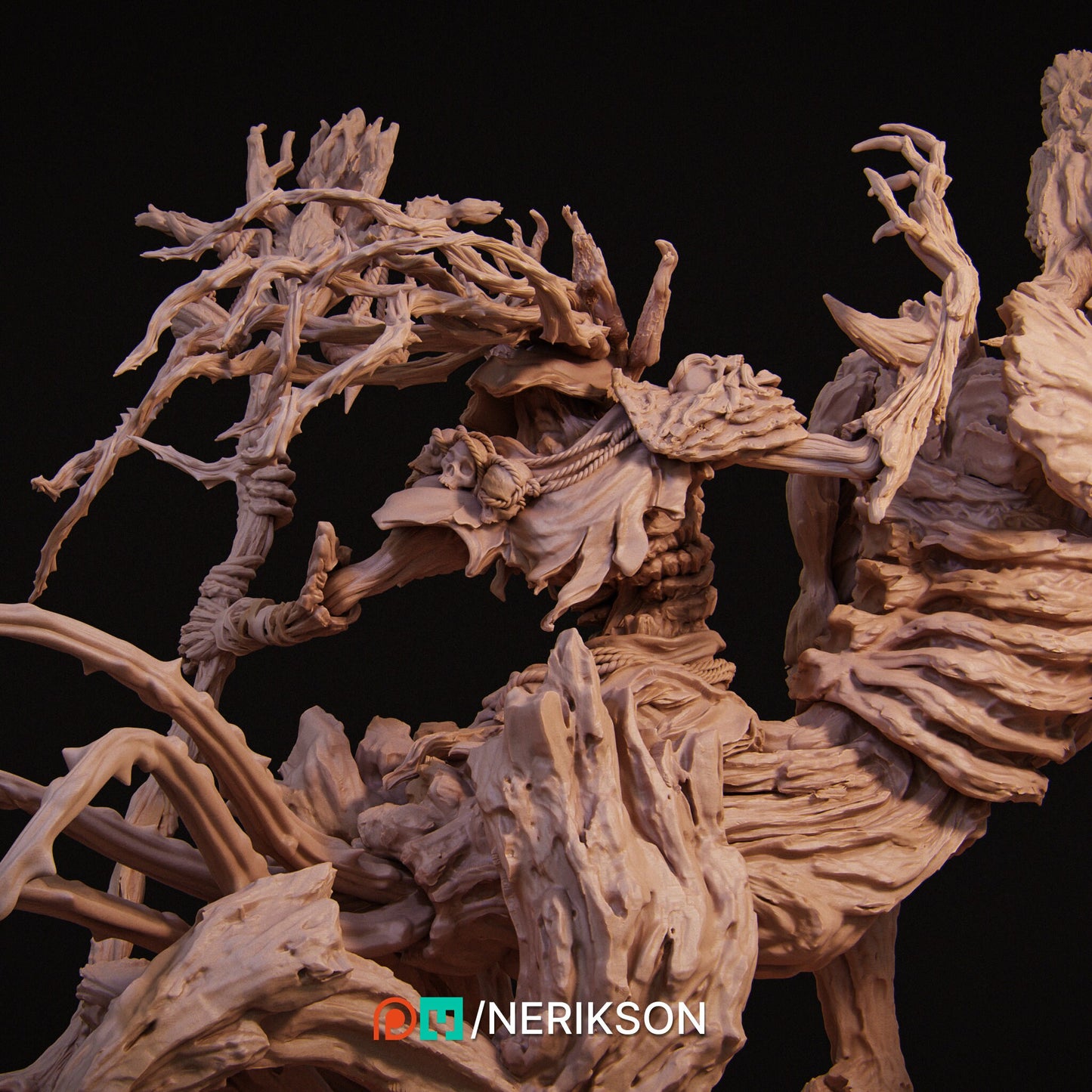 Famine, Mounted | Aussie 3D Printed Miniatures and Terrain