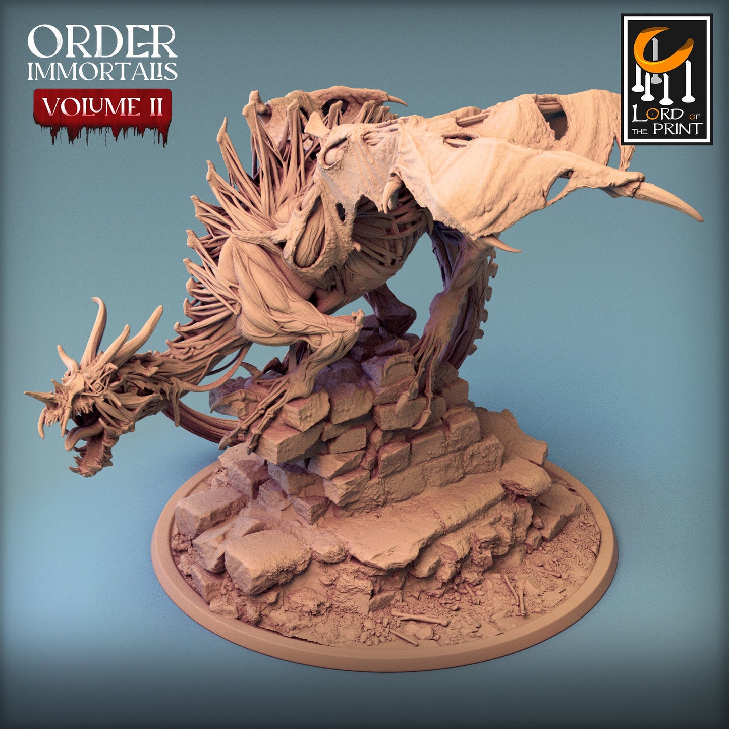 Undead Drake Vol.2 | Aussie 3D Printed Miniatures and Terrain