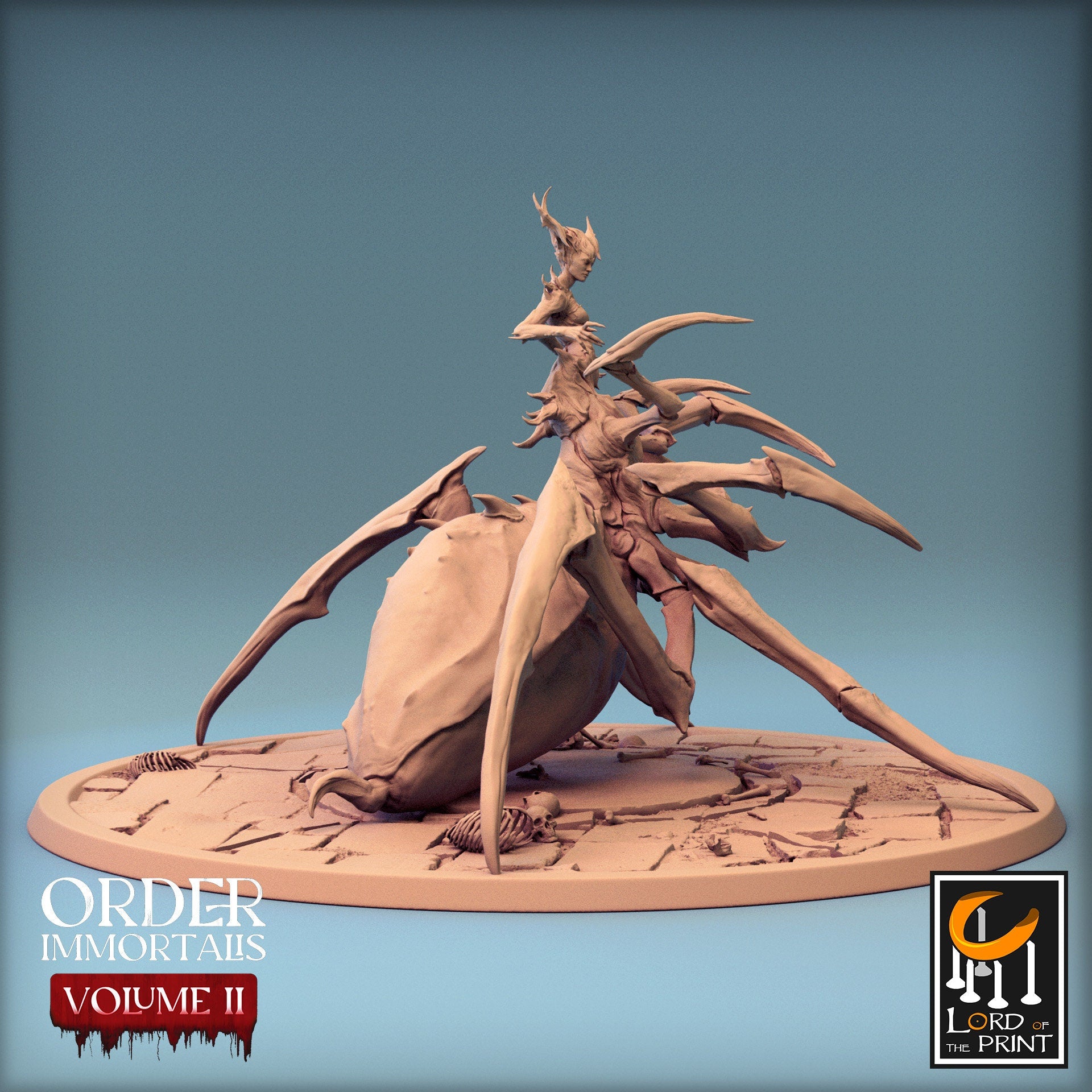 Spider Queen Vol.2 | Aussie 3D Printed Miniatures and Terrain