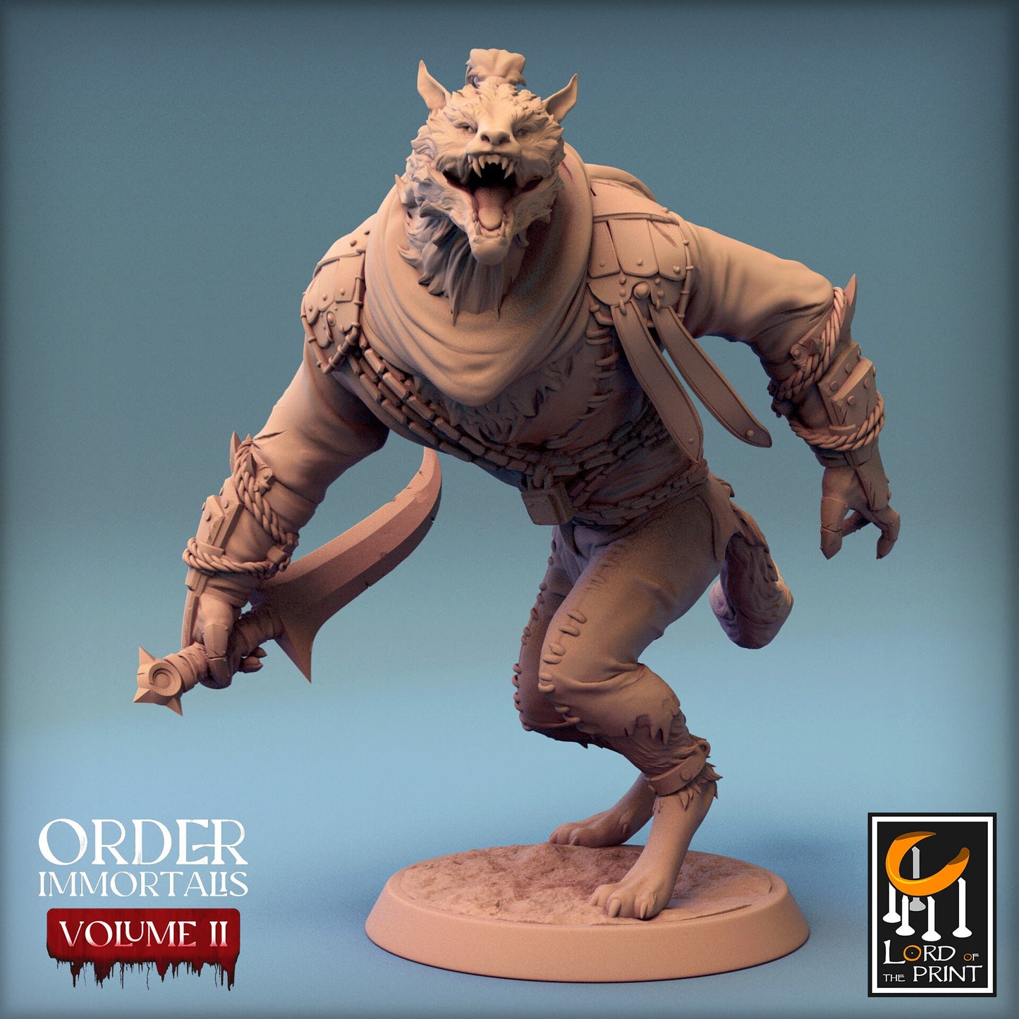 Werewolf Soldiers Pack 1 Vol.2 | Aussie 3D Printed Miniatures and Terrain