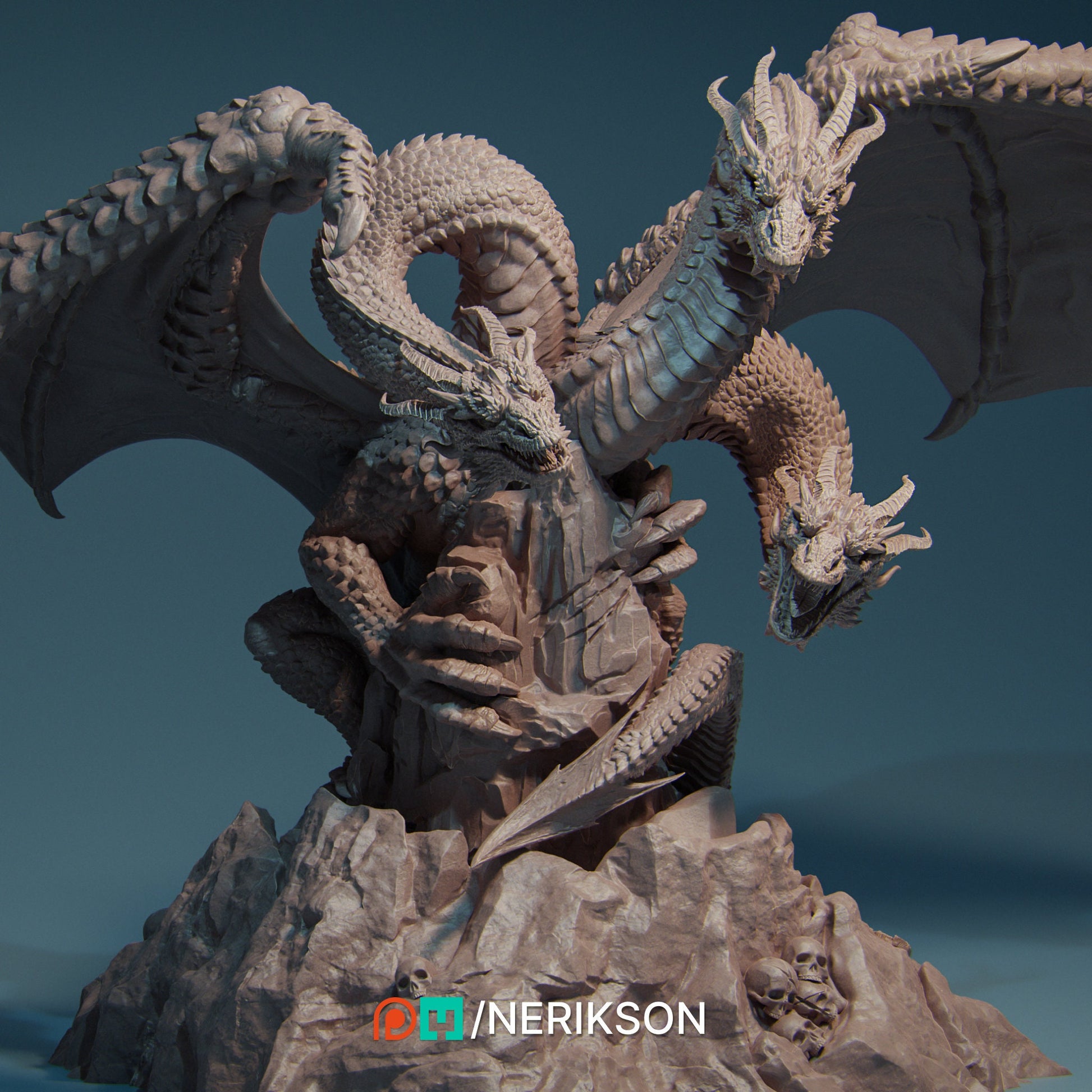 Smei, Elder Dragon | Aussie 3D Printed Miniatures and Terrain