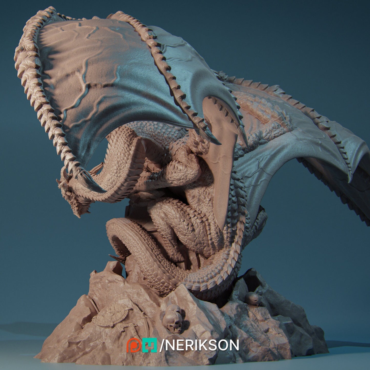 Smei, Elder Dragon | Aussie 3D Printed Miniatures and Terrain