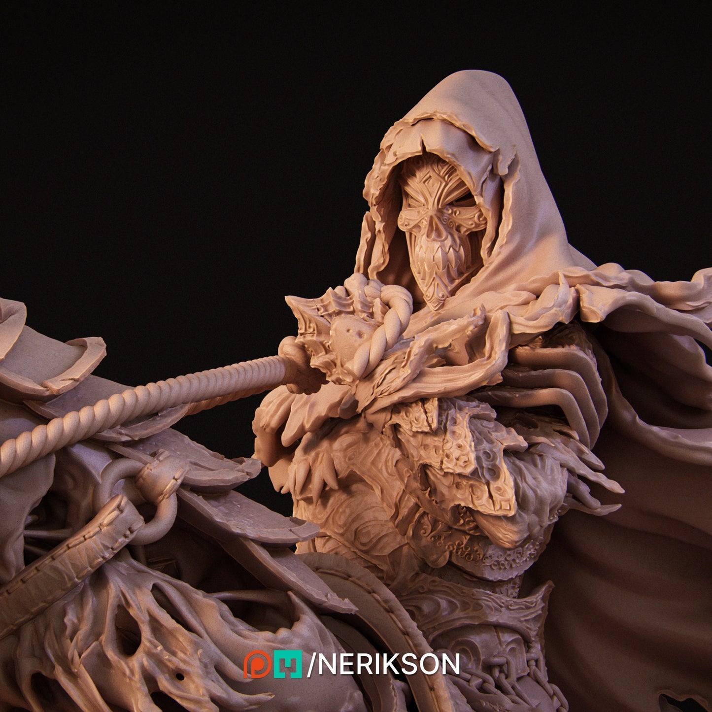Death, Mounted | Aussie 3D Printed Miniatures and Terrain