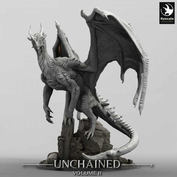 Xeldranth, Lord War Dragon | Aussie 3D Printed Miniatures and Terrain