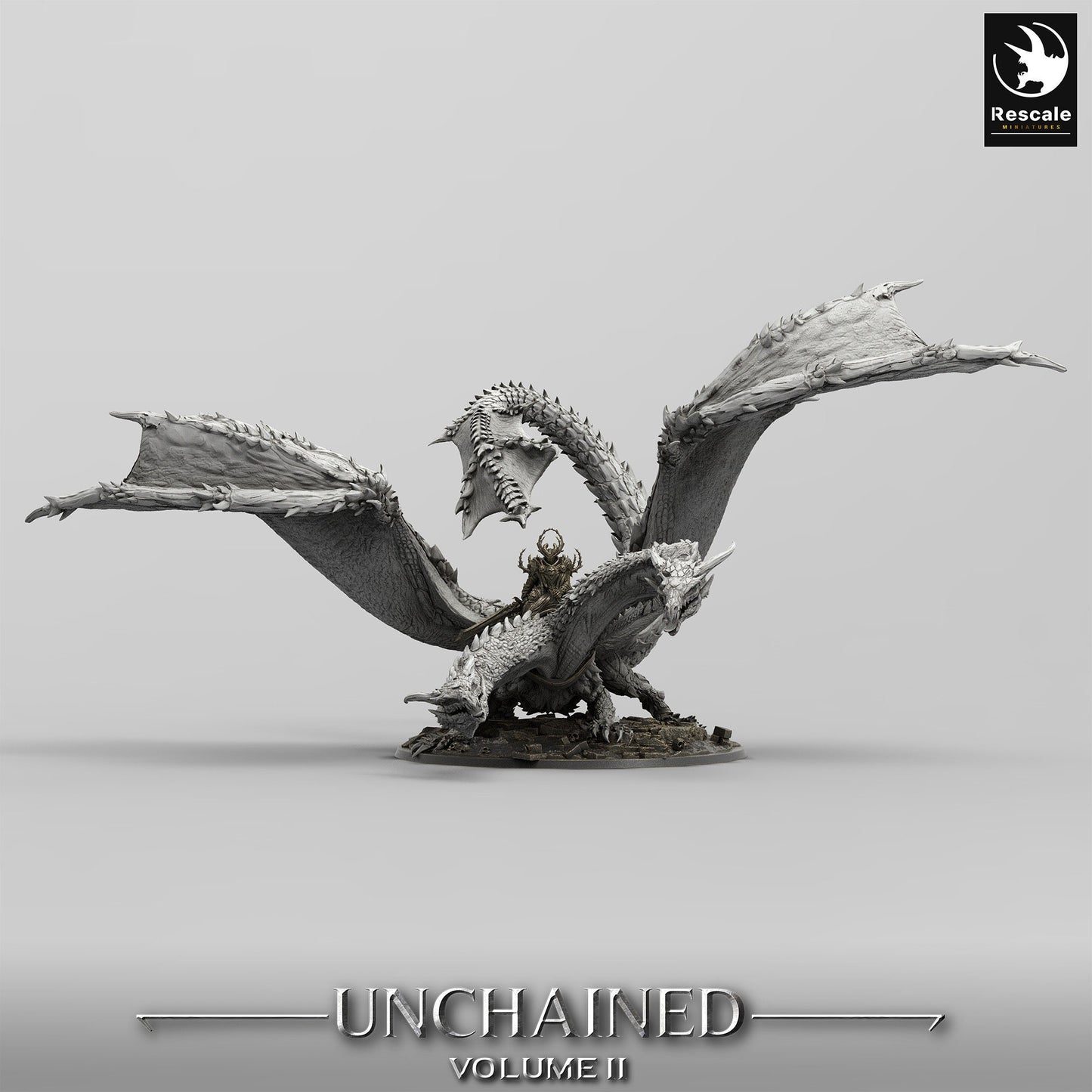 Bialmuth, Two Headed Dragon | Aussie 3D Printed Miniatures and Terrain