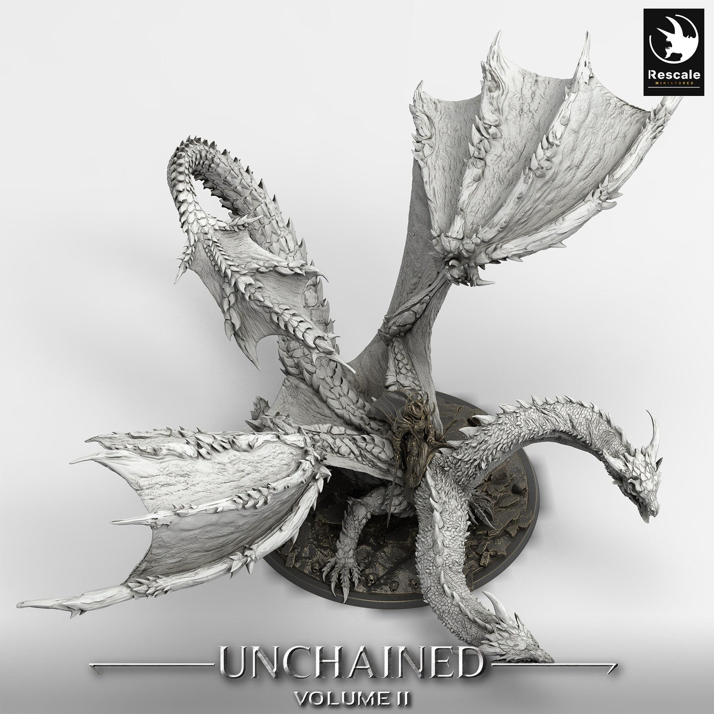 Bialmuth, Two Headed Dragon | Aussie 3D Printed Miniatures and Terrain