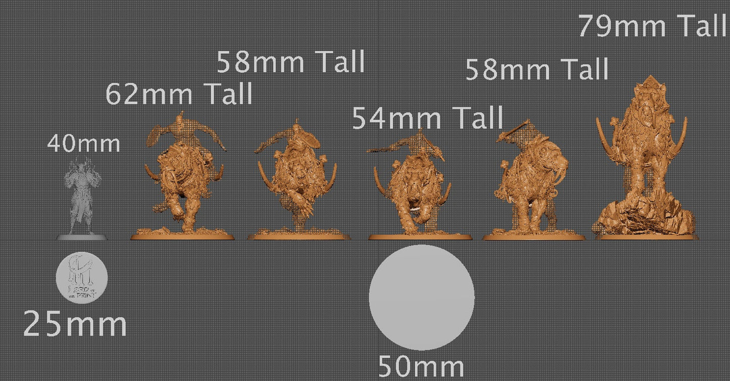 Saber Riders | Aussie 3D Printed Miniatures and Terrain