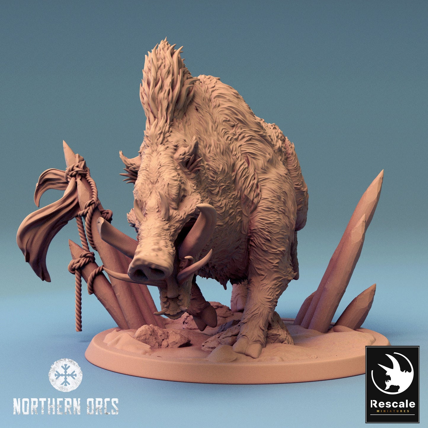 Wild Hogs | Aussie 3D Printed Miniatures and Terrain