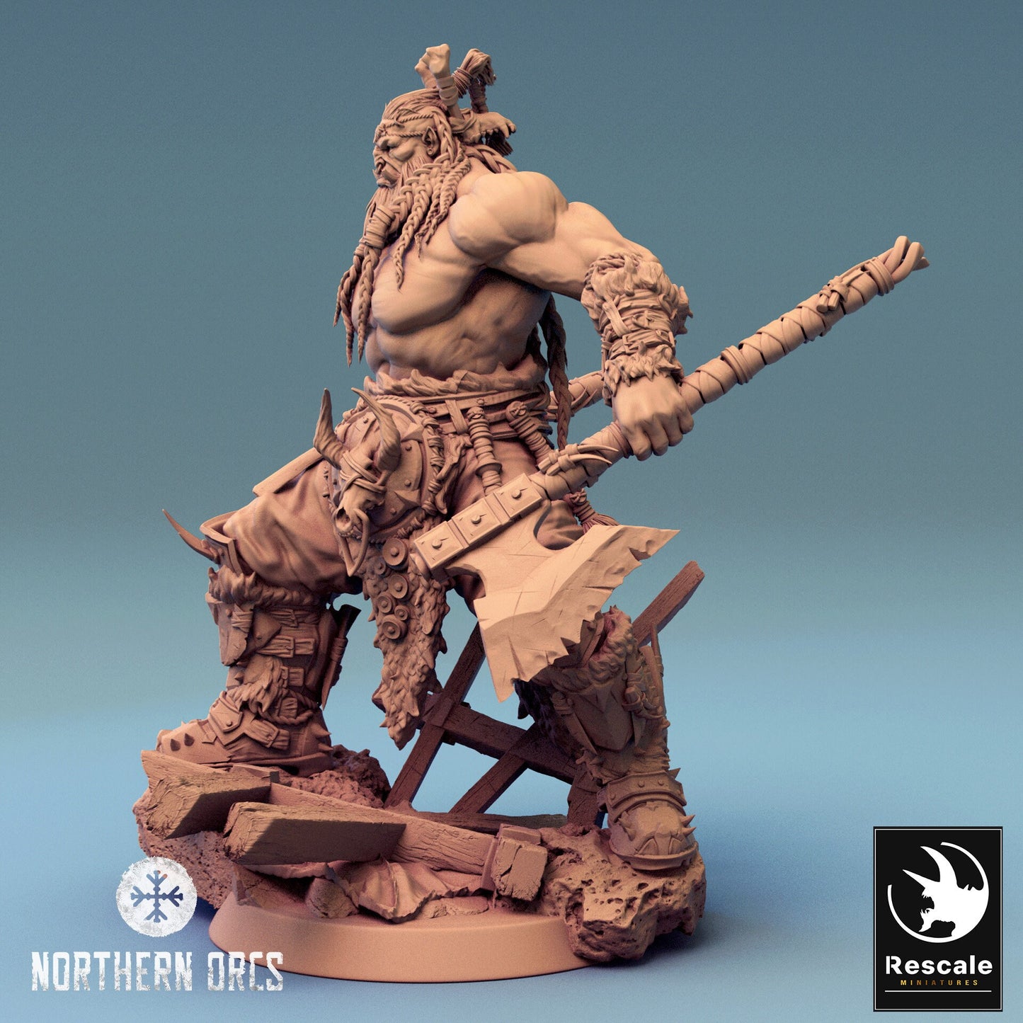 King Azhrog | Aussie 3D Printed Miniatures and Terrain