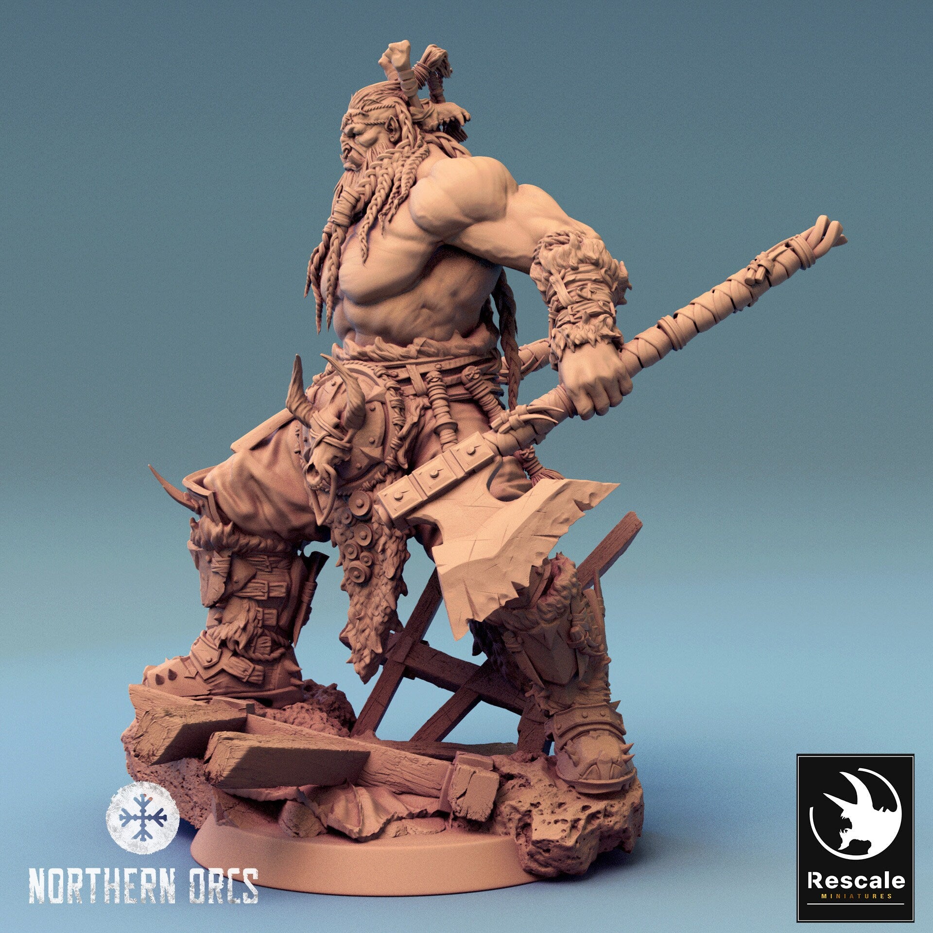 King Azhrog | Aussie 3D Printed Miniatures and Terrain