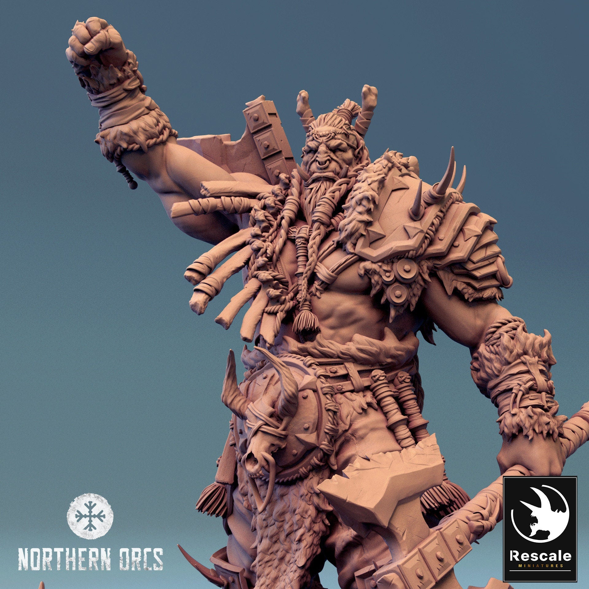 King Azhrog | Aussie 3D Printed Miniatures and Terrain