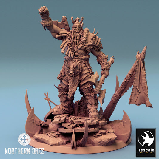 King Azhrog | Aussie 3D Printed Miniatures and Terrain