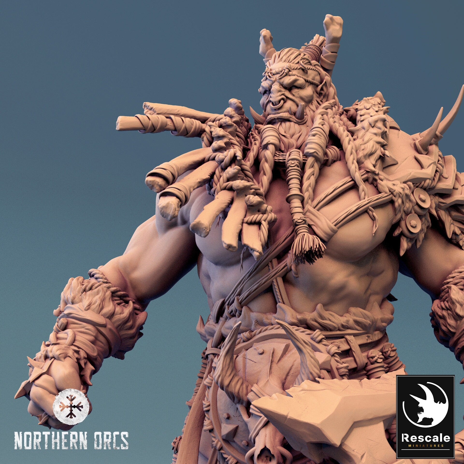 King Azhrog | Aussie 3D Printed Miniatures and Terrain