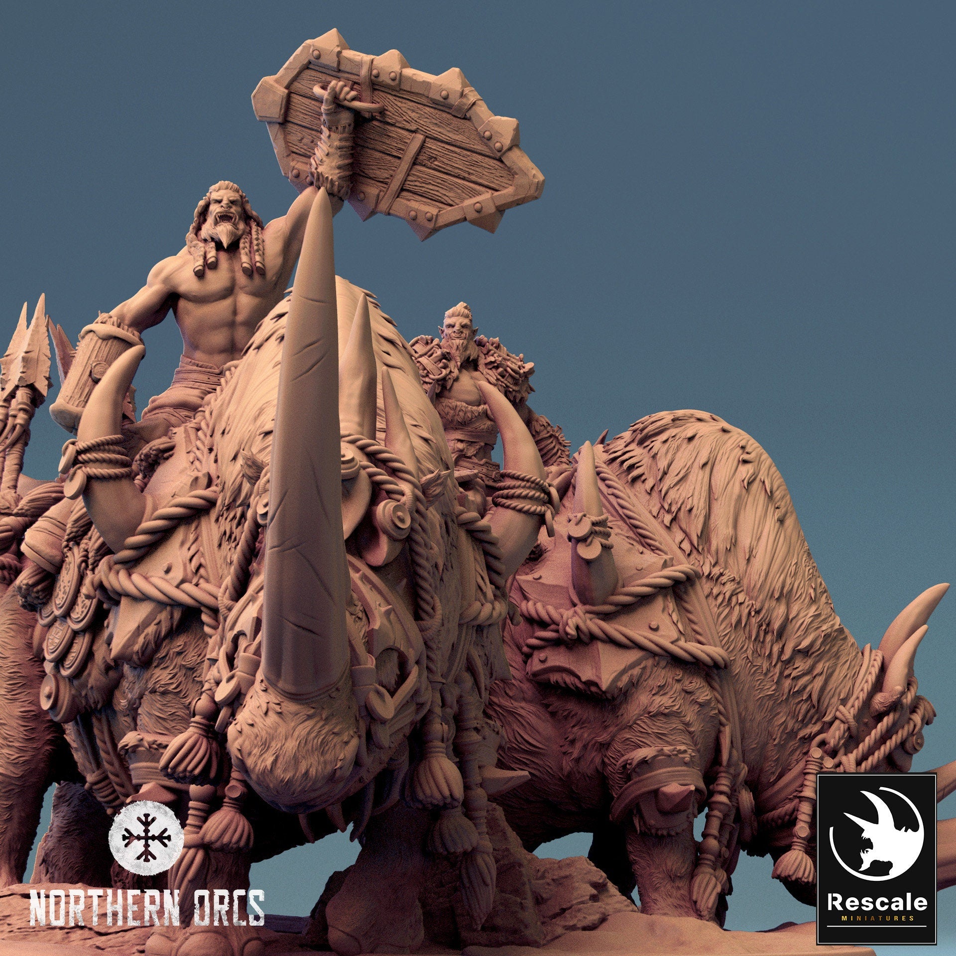 Rhino Riders | Aussie 3D Printed Miniatures and Terrain