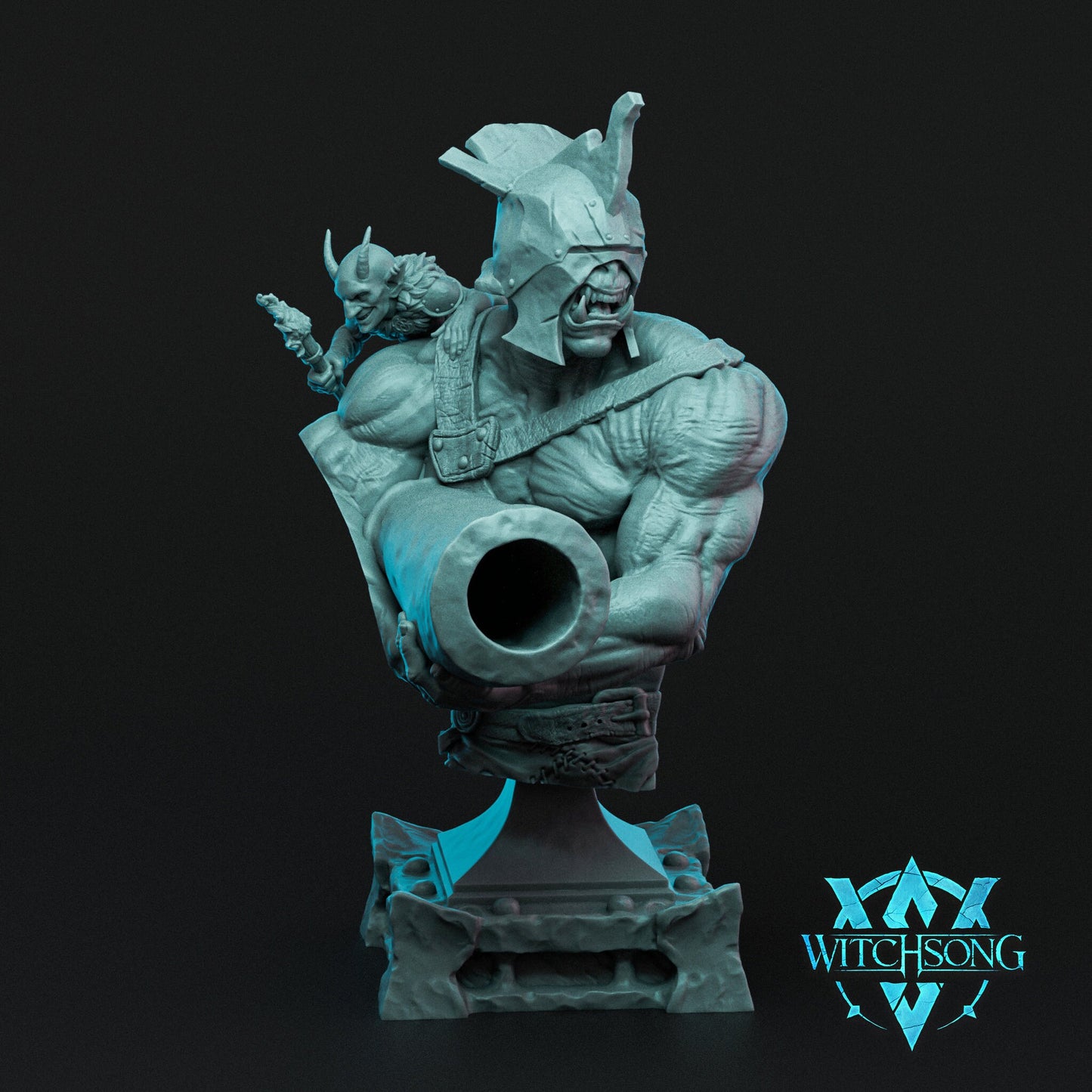Mortar Ogre | Aussie 3D Printed Miniatures and Terrain