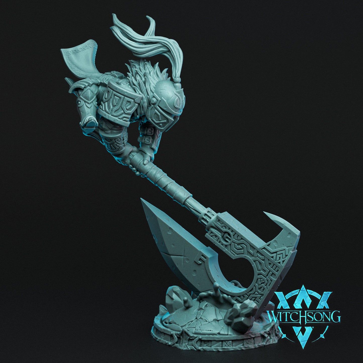 Knight of Stature and Action | Aussie 3D Printed Miniatures and Terrain
