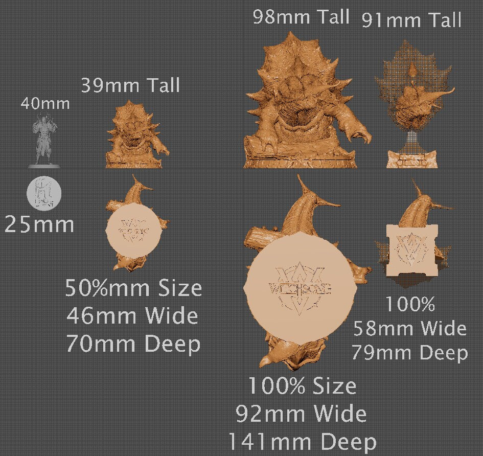 Slug God | Aussie 3D Printed Miniatures and Terrain