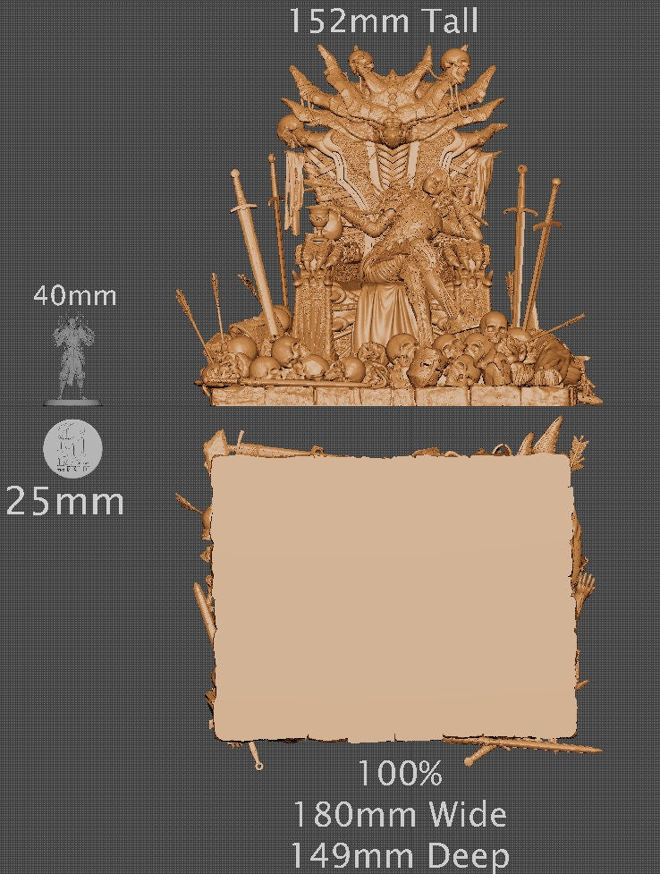 Alheera, Dragon Throne | Aussie 3D Printed Miniatures and Terrain