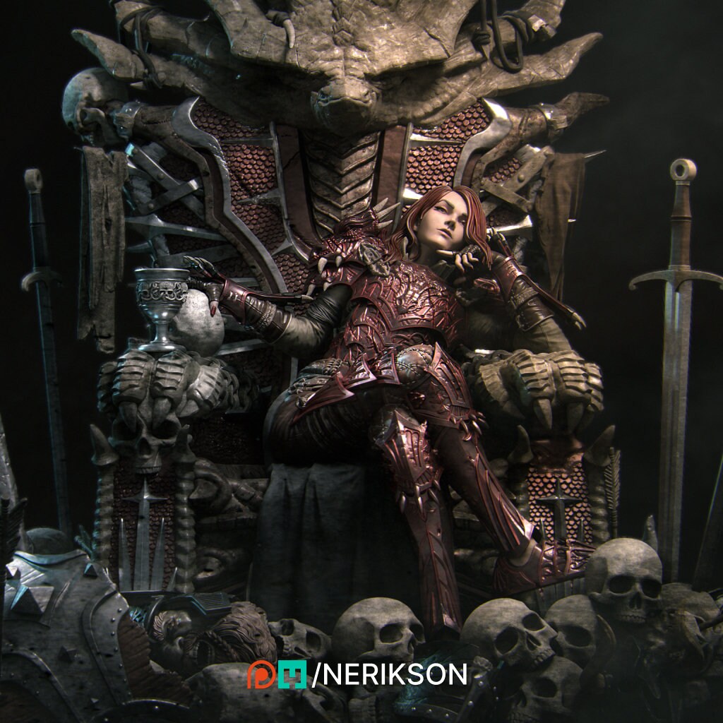 Alheera, Dragon Throne | Aussie 3D Printed Miniatures and Terrain