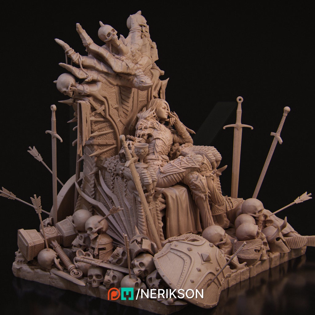 Alheera, Dragon Throne | Aussie 3D Printed Miniatures and Terrain