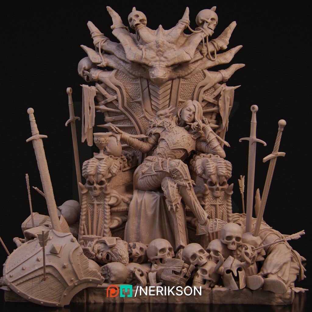 Alheera, Dragon Throne | Aussie 3D Printed Miniatures and Terrain