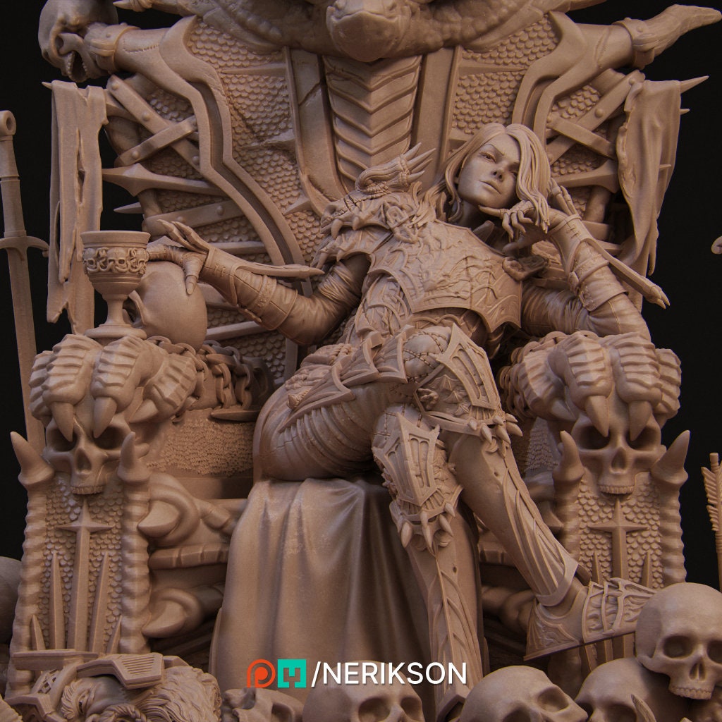 Alheera, Dragon Throne | Aussie 3D Printed Miniatures and Terrain