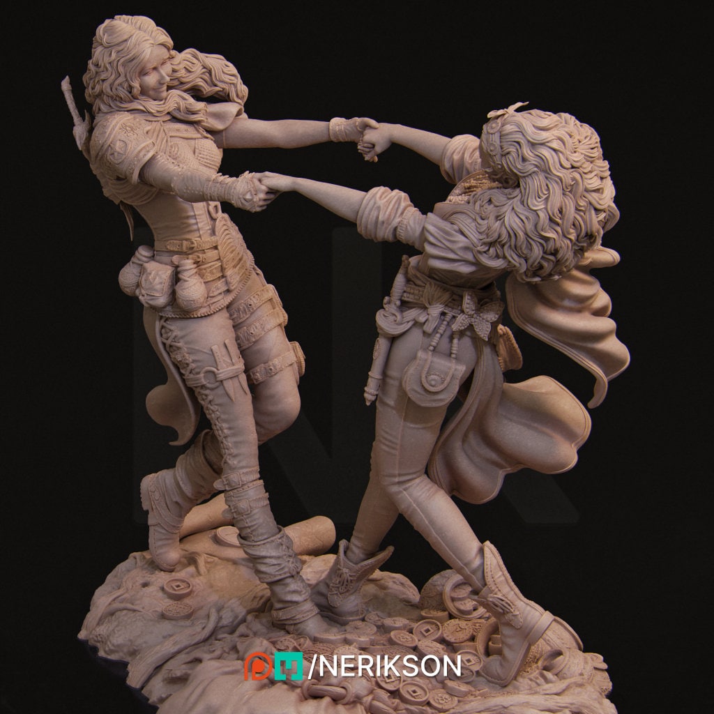 Ode to Joy, Statue | Aussie 3D Printed Miniatures and Terrain