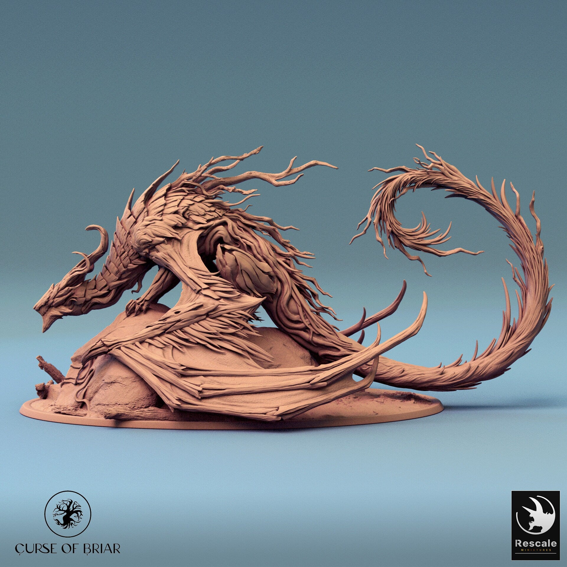 Briar Dragon | Aussie 3D Printed Miniatures and Terrain