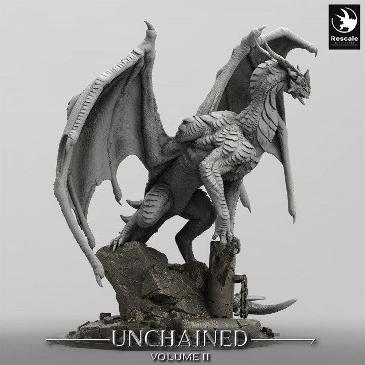 Xeldranth, Lord War Dragon | Aussie 3D Printed Miniatures and Terrain