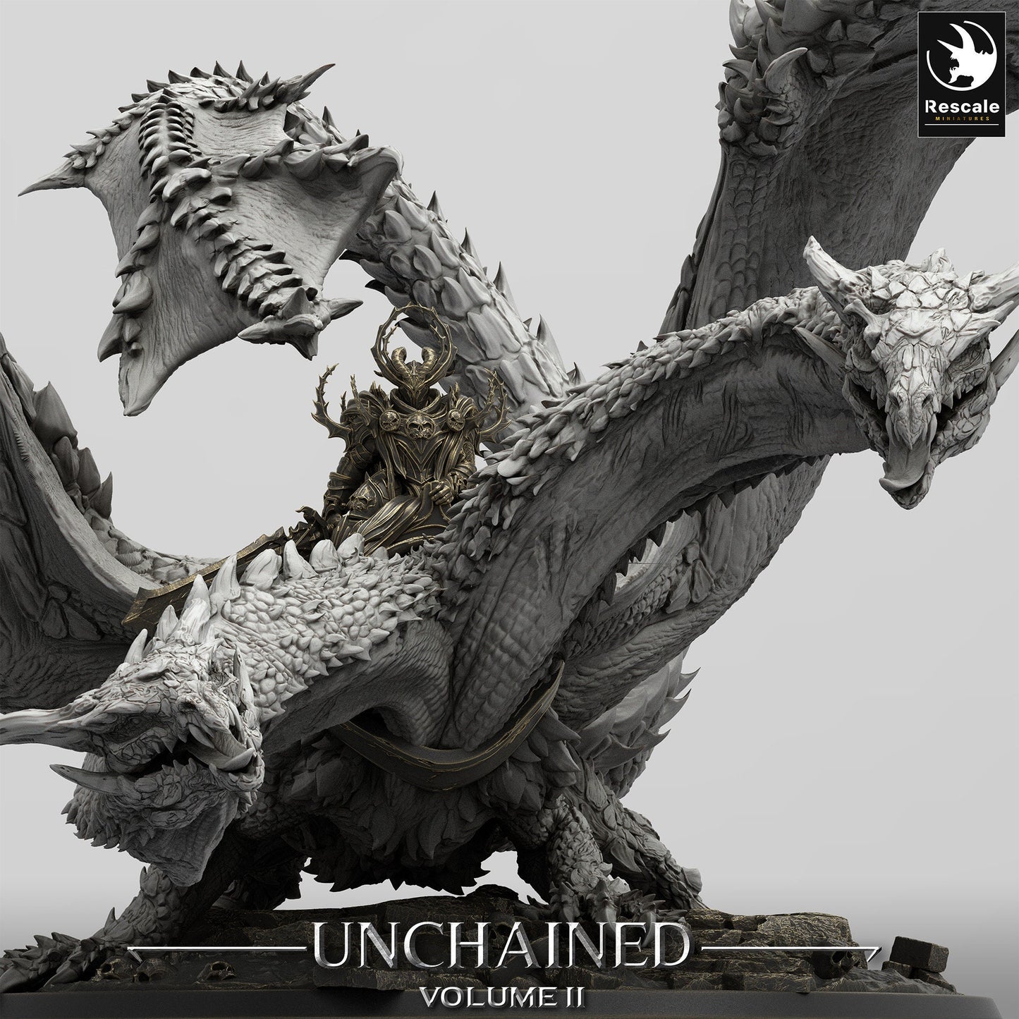 Bialmuth, Two Headed Dragon | Aussie 3D Printed Miniatures and Terrain