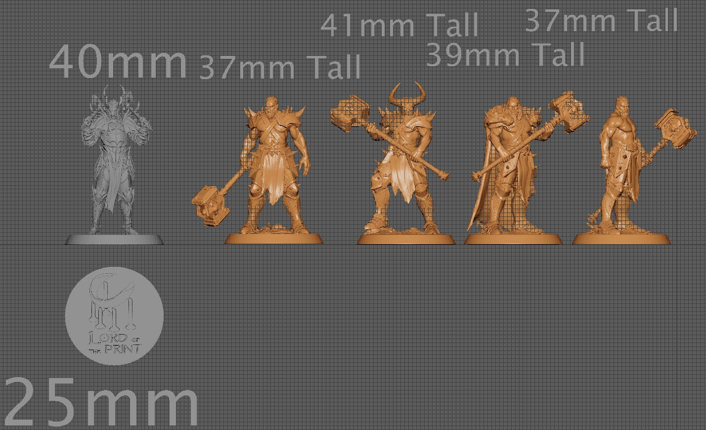 Hammer Rangers | Aussie 3D Printed Miniatures and Terrain