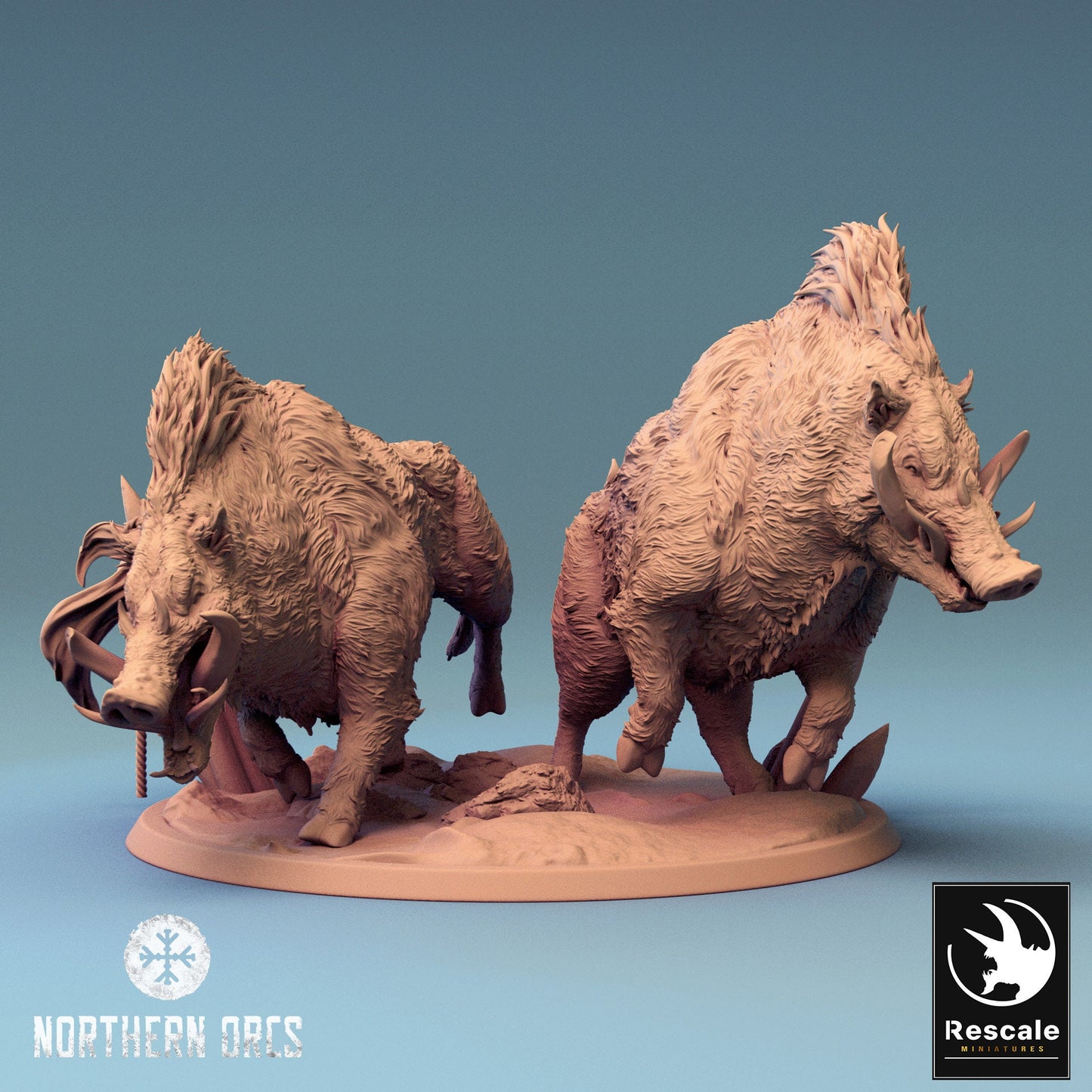 Wild Hogs | Aussie 3D Printed Miniatures and Terrain