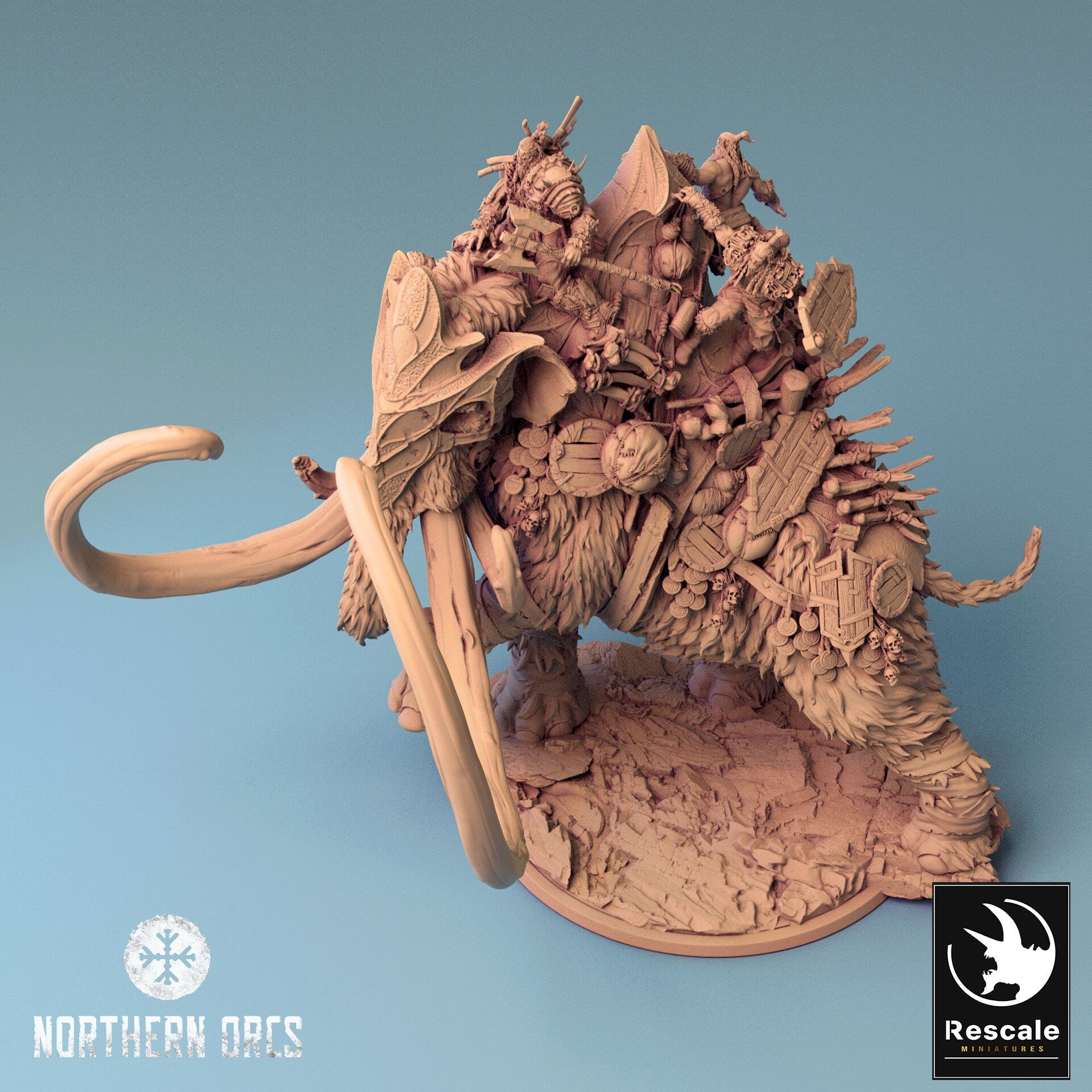 War Mammoth | Aussie 3D Printed Miniatures and Terrain