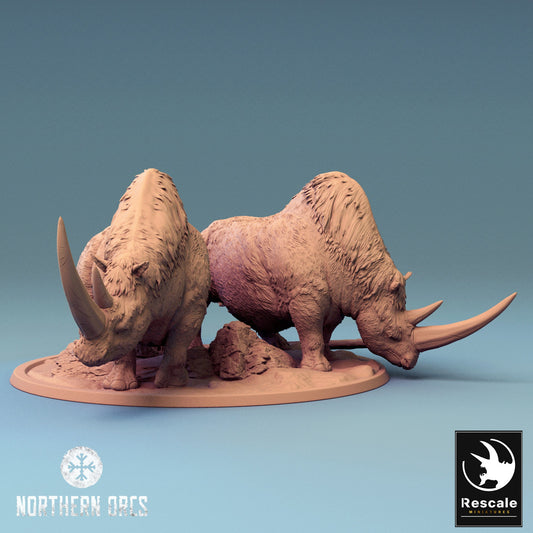 Wild Rhinos | Aussie 3D Printed Miniatures and Terrain