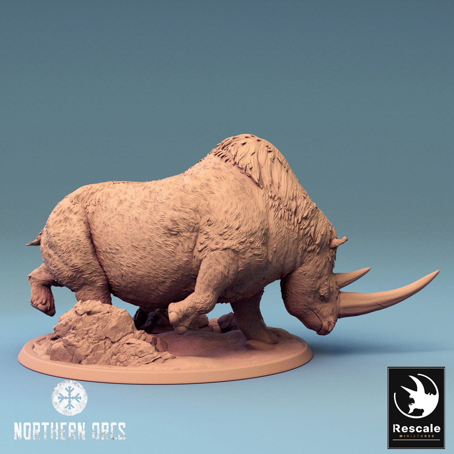 Wild Rhinos | Aussie 3D Printed Miniatures and Terrain