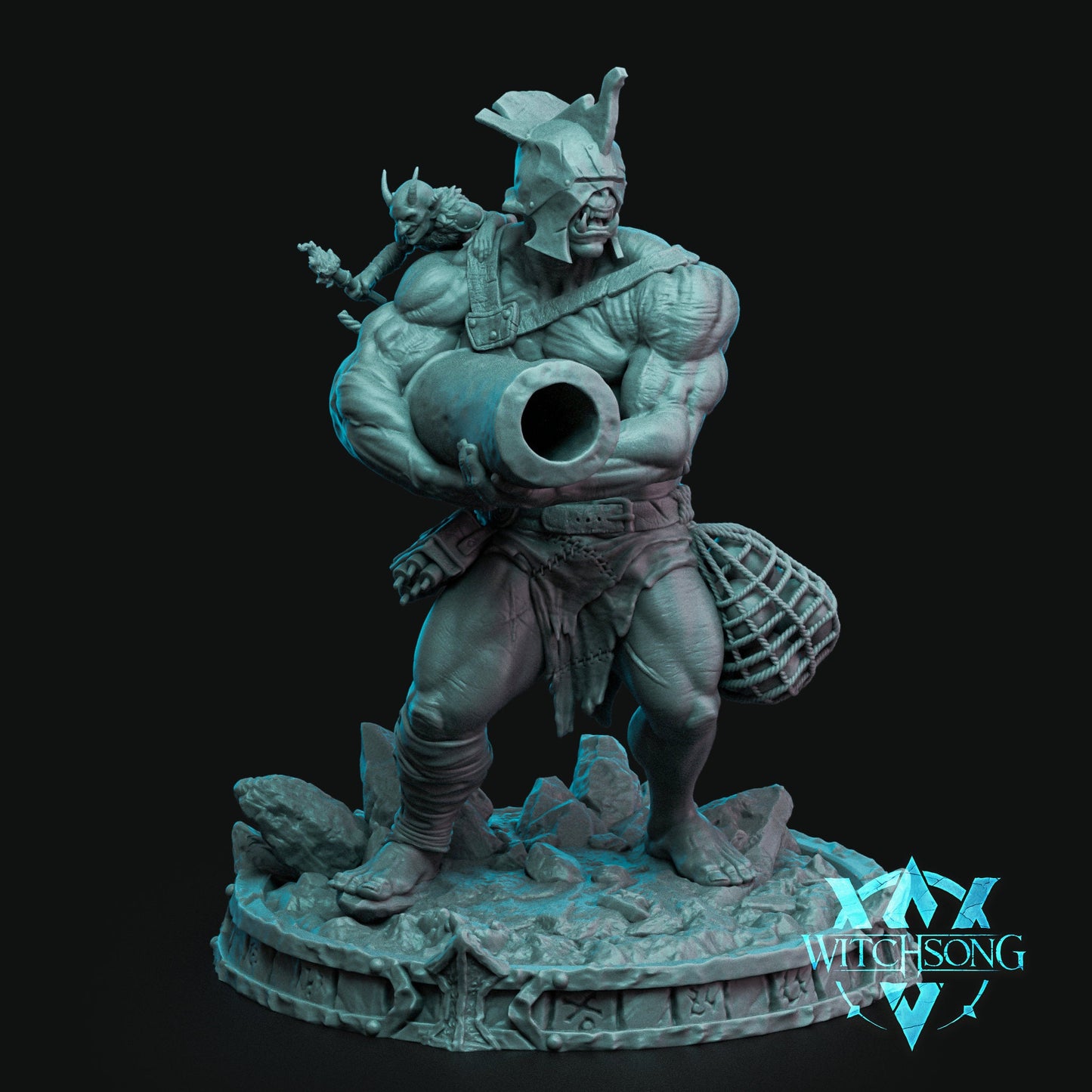 Mortar Ogre | Aussie 3D Printed Miniatures and Terrain