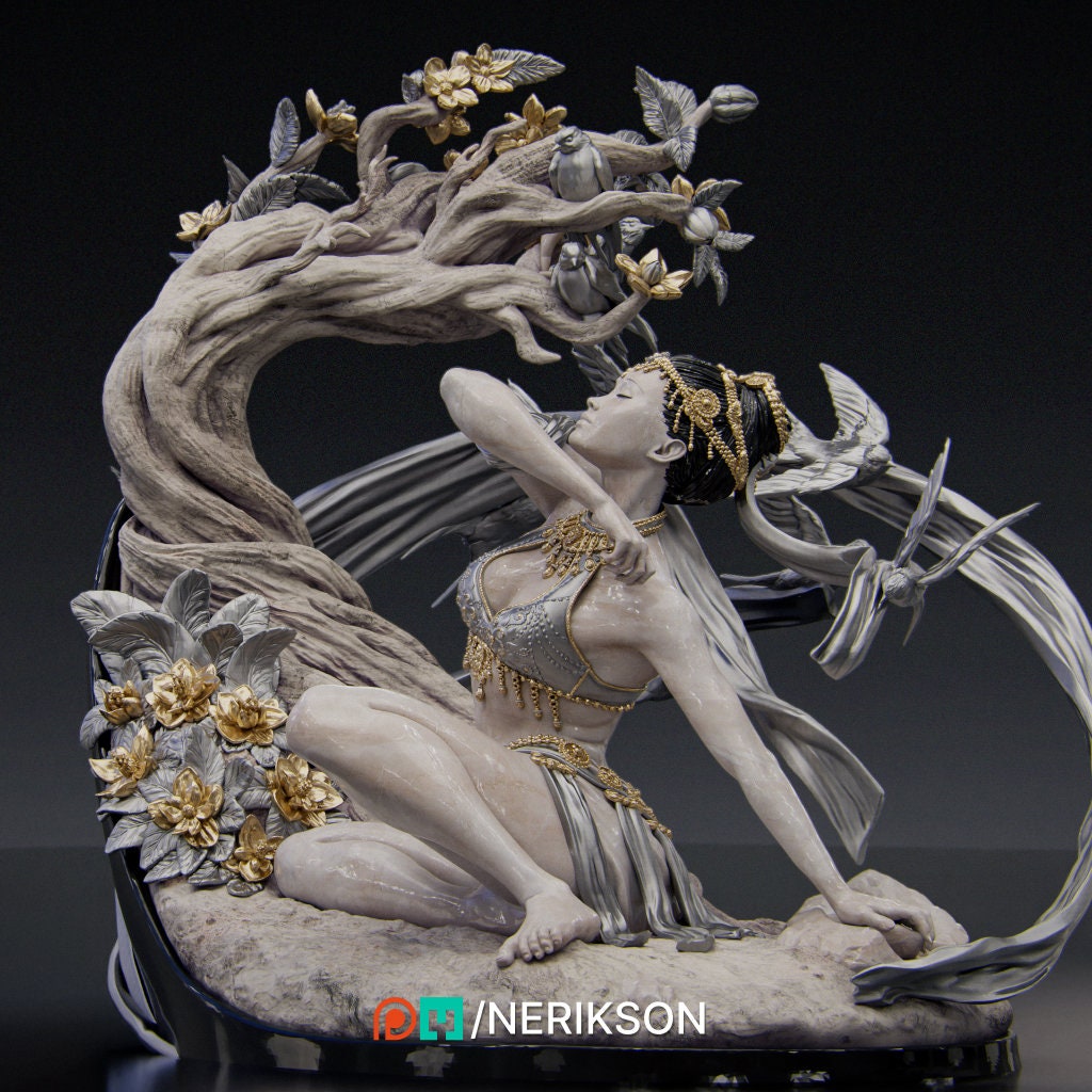 Spring, Statue | Aussie 3D Printed Miniatures and Terrain