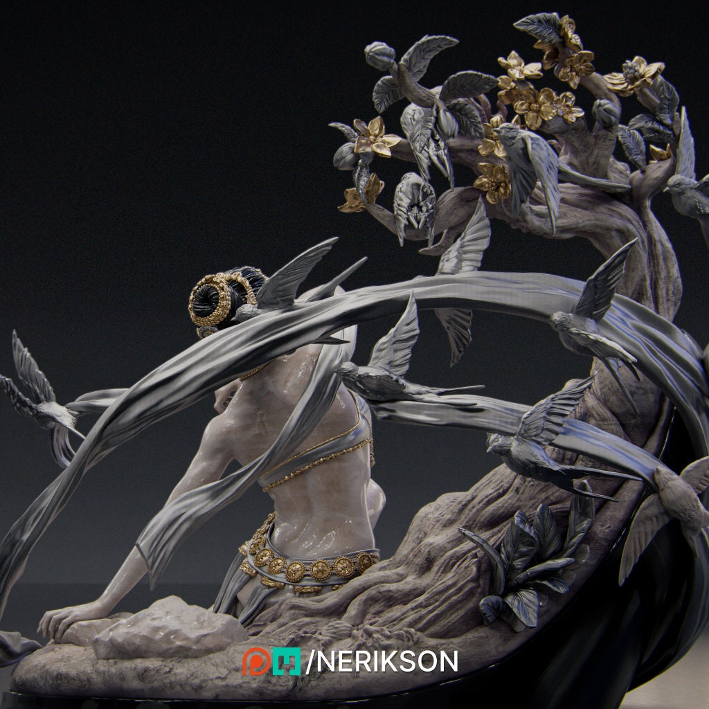 Spring, Statue | Aussie 3D Printed Miniatures and Terrain