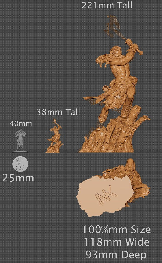 Ivar | Aussie 3D Printed Miniatures and Terrain