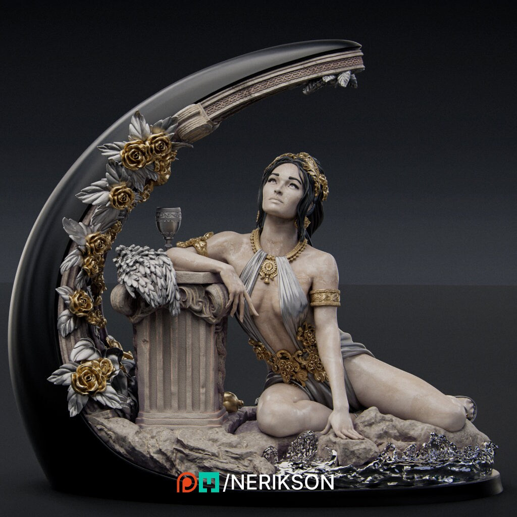 Summer, Statue | Aussie 3D Printed Miniatures and Terrain