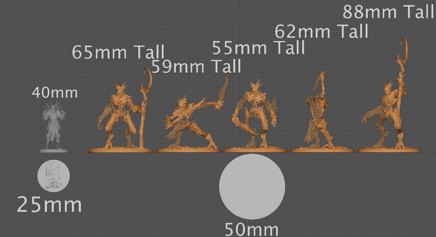 The Thickets, Pack 1 | Aussie 3D Printed Miniatures and Terrain