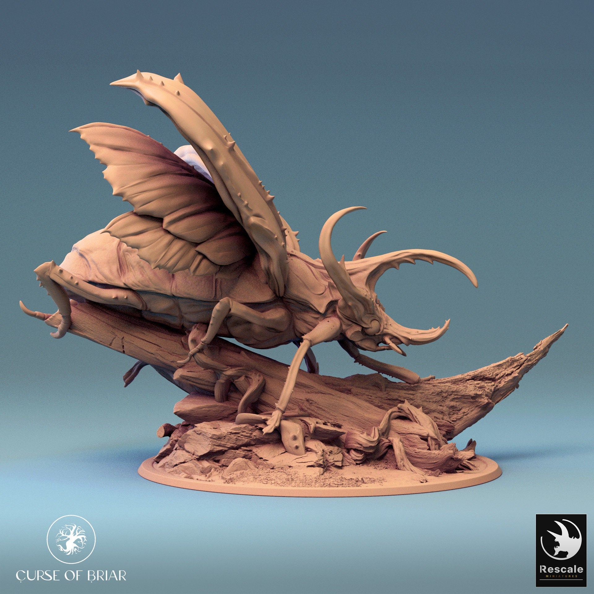Royal Fae Great Beatle | Aussie 3D Printed Miniatures and Terrain
