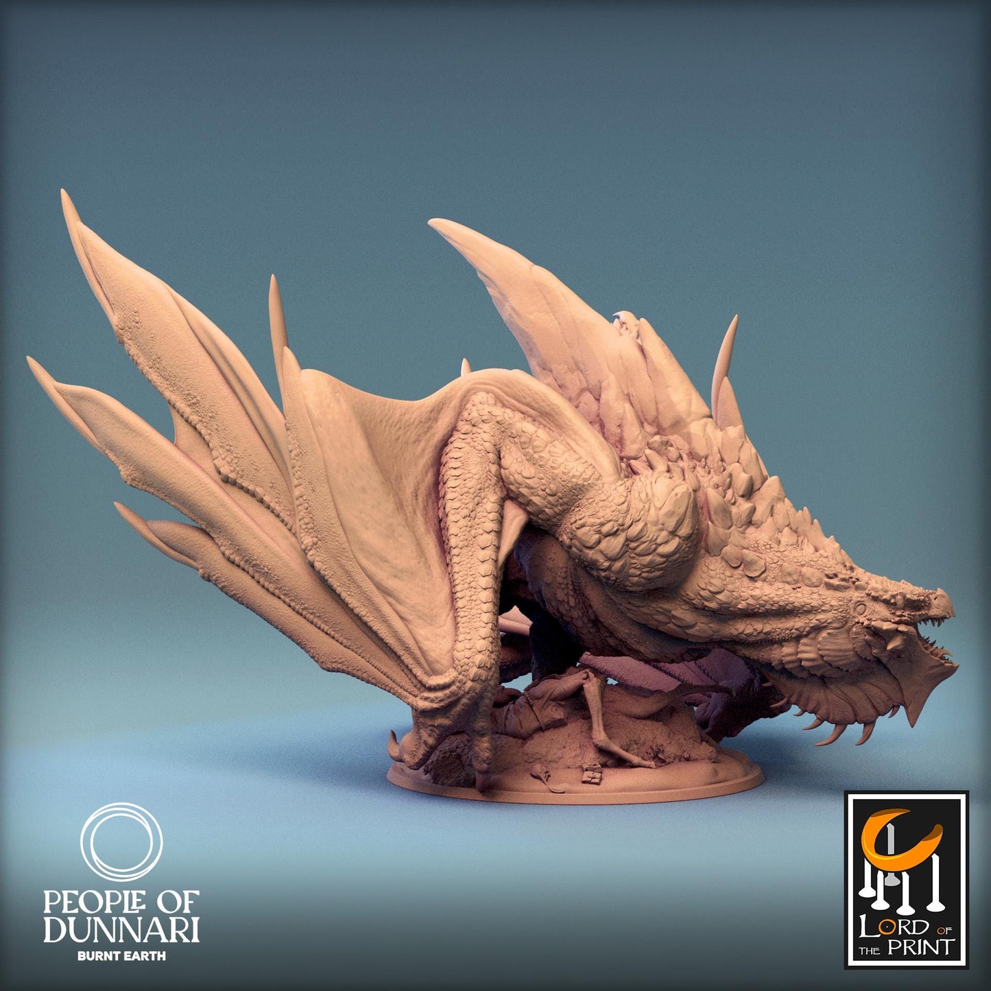 Sand Wyvern | Aussie 3D Printed Miniatures and Terrain