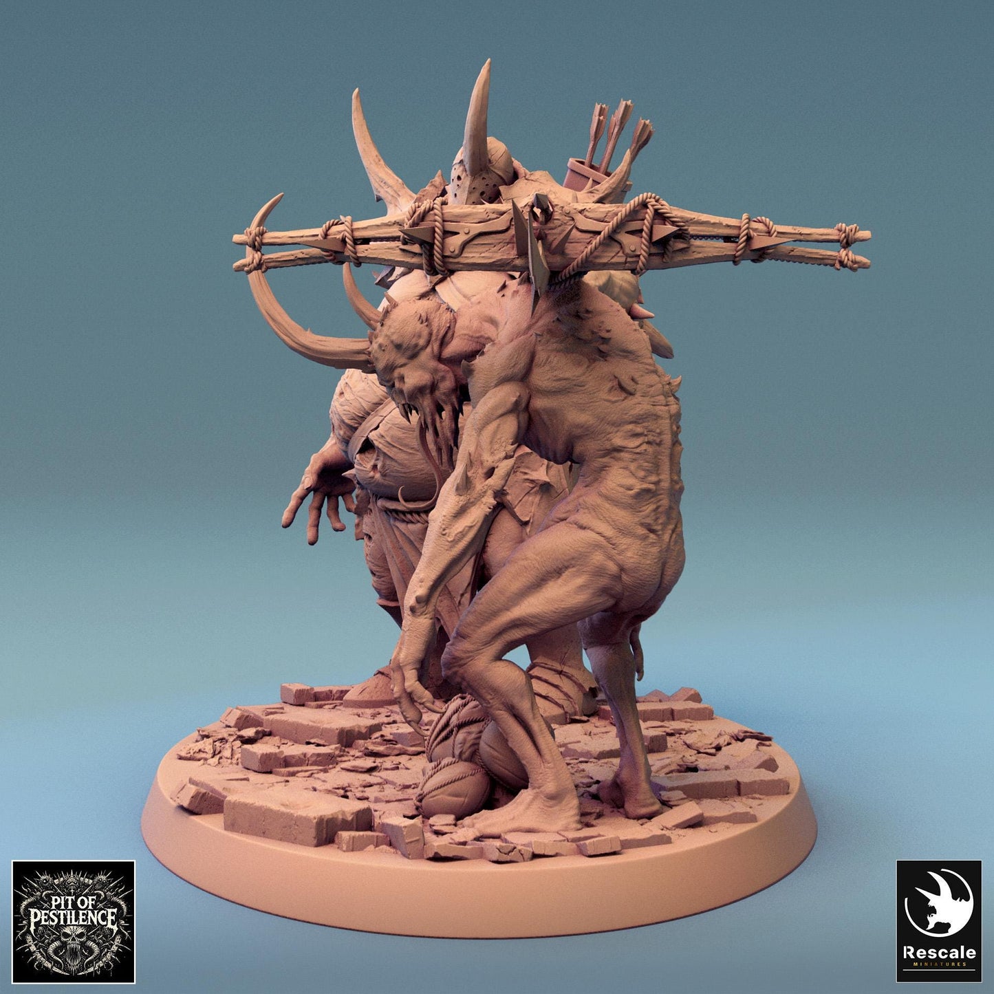 Pestilence Executioners Pack 2 | Aussie 3D Printed Miniatures and Terrain