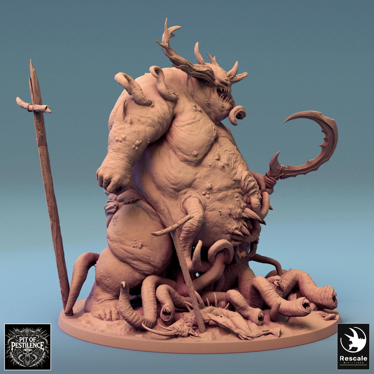 Purulent Demon | Aussie 3D Printed Miniatures and Terrain
