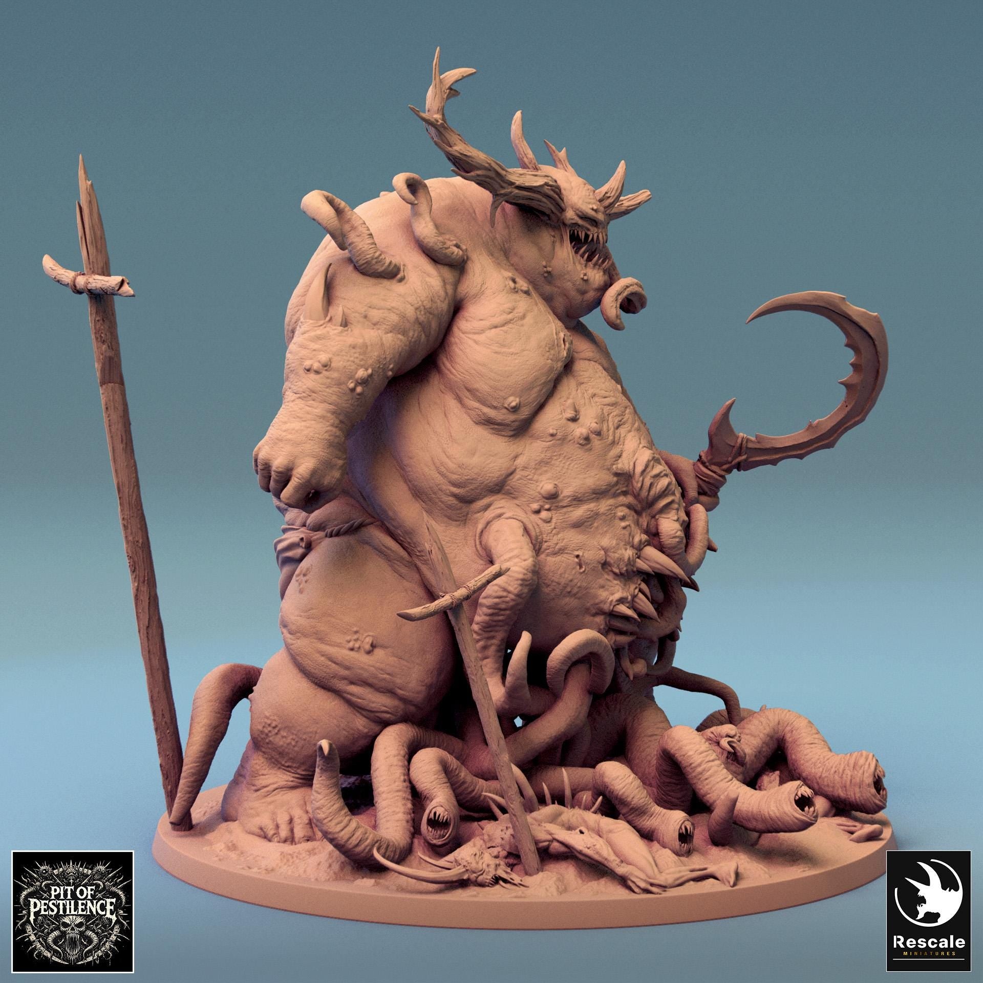 Purulent Demon | Aussie 3D Printed Miniatures and Terrain