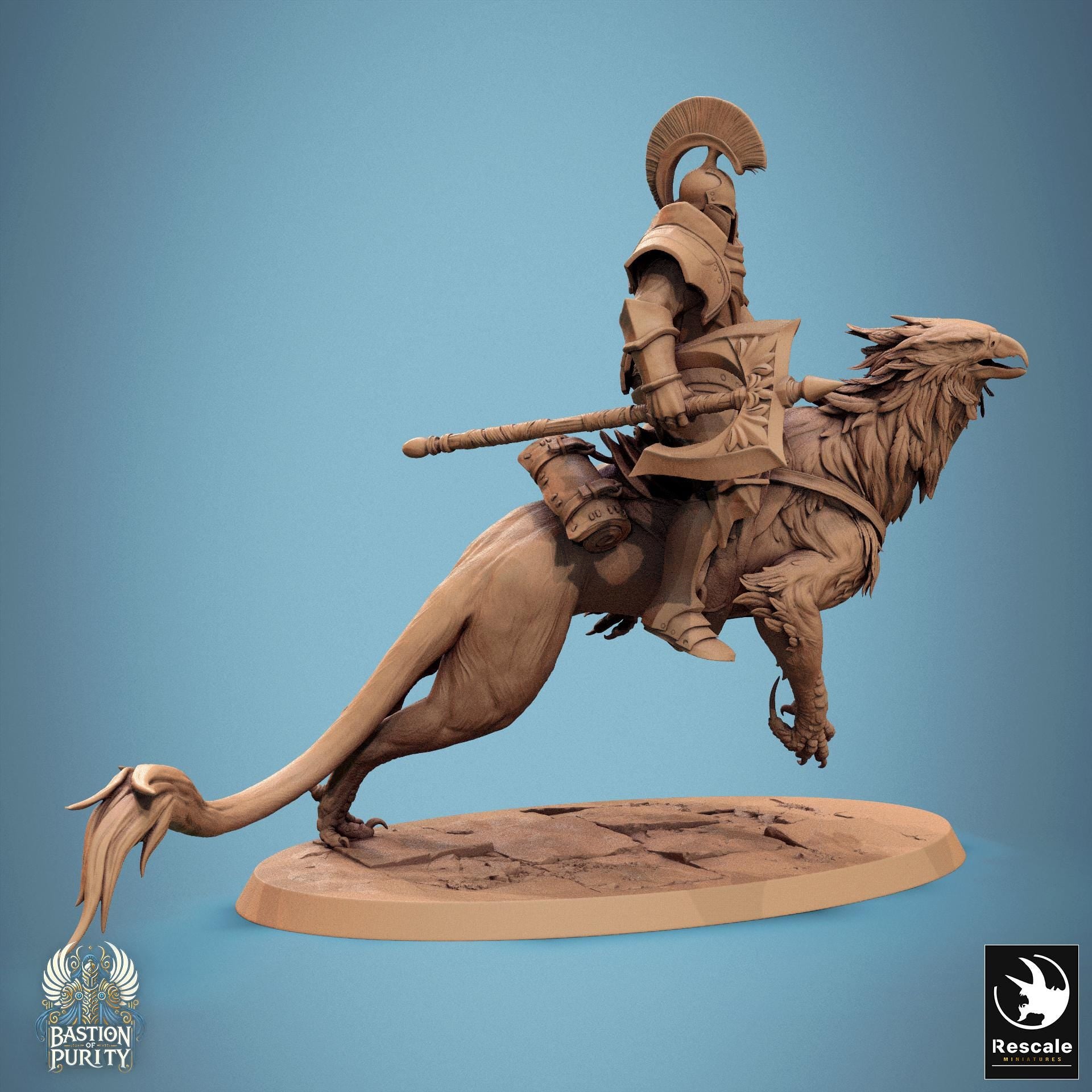 Gryph Riders, Pack 1 | Aussie 3D Printed Miniatures and Terrain
